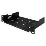 StalFlex S-RSF10-1U-150B Półka do szafy Standard 10", z otworami, 150 mm, czarna