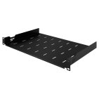 StalFlex S-RSF19-1U-300G Półka do szafy RACK 19", z otworami, 300 mm, 1U, czarna