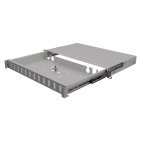 StalFlex TFDP-19-1U-12D-SC-G Przełącznica światłowodowa 19" 1U 12xSC Duplex, wysuwana, szara