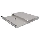 StalFlex FDP-19-1U-24D-SC-G Przełącznica światłowodowa 19" 1U 24xSC Duplex, szara