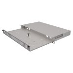 StalFlex FDP-19-1U-24D-SC-G Przełącznica światłowodowa 19" 1U 24xSC Duplex, szara