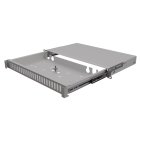 StalFlex TFDP-19-1U-24D-SC-G Przełącznica światłowodowa 19" 1U 24xSC Duplex, wysuwana, szara