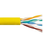 Przewód UTP Maxcable, kat.5e, 305m, CCA żółty