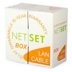 Przewód UTP NetSet kat.6, zewnętrzny 305m