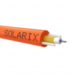 Światłowód Solarix 2f DAC doziemny OS PP, G657A1, SXKO-DAC-2-OS-PP