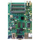 MikroTik RouterBoard RB433UAH, 3x LAN, 3x MiniPCI, 128MB SD-RAM i 64MB FLASH