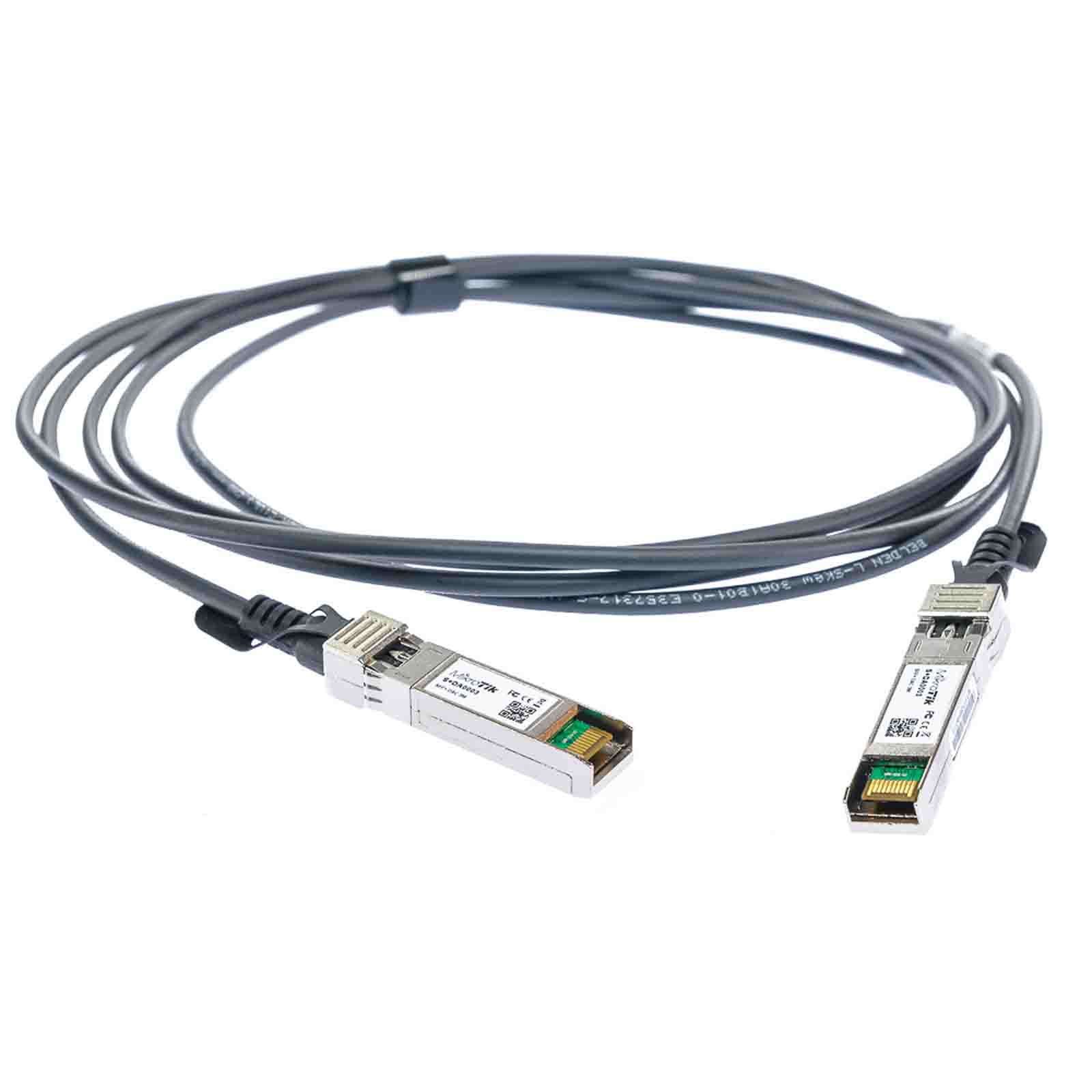 MikroTik S+DA0003 SFP/SFP+ direct attach cable 3m :: wisp.pl