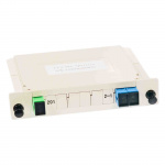 Splitter PLC 1:2 SC/UPC kasetkowy (casette)