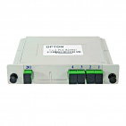 Splitter PLC 1:4 SC/APC kasetkowy (casette)