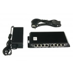 Switch PoE 8-portowy 24V/48V Gigabitowy