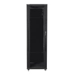 Lanberg FF01-8042-12B Szafa stojąca instalacyjna 19" 42U, 800x1000mm, czarna