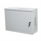 Szafa wisząca 19" 3U, 400x540x180mm, drzwi metalowe, szara