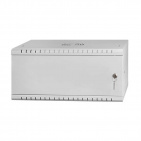 Szafa wisząca 19" 4U, 350mm, drzwi metalowe, szara
