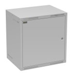 Solarix GrandND-12U-645-21-G Szafa wisząca 19" 12U, 450 mm, drzwi metalowe, szara