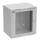 Solarix GrandND-12U-645-11-G Szafa wisząca 19" 12U, 450 mm, drzwi szklane, szara
