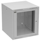 Solarix GrandND-12U-66-11-G Szafa wisząca 19" 12U, 600 mm, drzwi szklane, szara