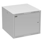 Solarix GrandND-9U-66-21-G Szafa wisząca 19" 9U, 600 mm, drzwi metalowe, szara