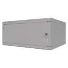 StalFlex S-RC19-4U-450MG Szafa wisząca Standard 19" 4U, 450mm, drzwi metalowe, szara