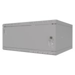 StalFlex S-RC19-4U-450MG Szafa wisząca Standard 19" 4U, 450mm, drzwi metalowe, szara