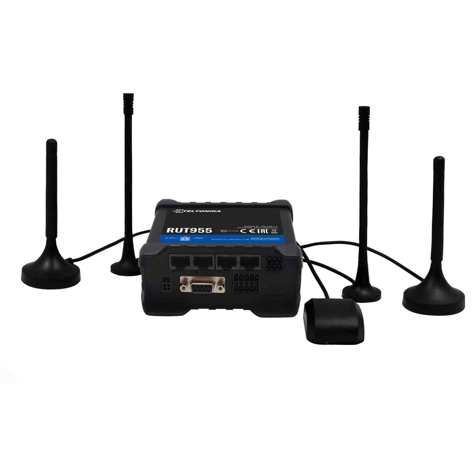 Teltonika RUT955 router LTE Dual SIM + antena GNSS (RUT955T033B0) :: wisp.pl
