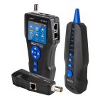 NOYAFA NF-8601S Tester okablowania LCD z szukaczem/skanerem kabli, ping, PoE, RJ-45, RJ-11, BNC, ter
