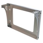 StalFlex WB10-1U-R Uchwyt Rack 10" 1U ścienny, uniwersalny wspornik ocynkowany