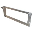 StalFlex WB19-1U-R Uchwyt Rack 19" 1U ścienny, uniwersalny wspornik ocynkowany
