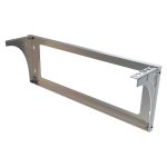 StalFlex WB19-2U-R Uchwyt Rack 19" 2U ścienny, uniwersalny wspornik ocynkowany