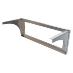 StalFlex WB19-4U-R Uchwyt Rack 19" 4U ścienny, uniwersalny wspornik ocynkowany