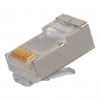 Wtyk RJ45 CAT6 STP 8p8c KRJS45/6SLD (drut)