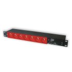 Zarządzalna listwa zasilająca IP Power Socket z monitorem poboru energii tcPDU Red (LANLIS-009)