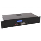 Zasilacz buforowy 24V 8p PoE RACK 19"