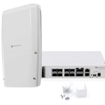 MikroTik Cloud Router Switch CRS510-8XS-2XQ-IN, MikroTik Cloud Router Switch CRS504-4XQ-OUT, MikroTik rackmount kit RMK-2/10