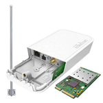 MikroTik LoRa: R11e-LoRa8, wAP LoRa8 kit (RBwAPR-2nD&R11e-LoRa8), LoRa antenna kit (TOF-0809-7V-S1)