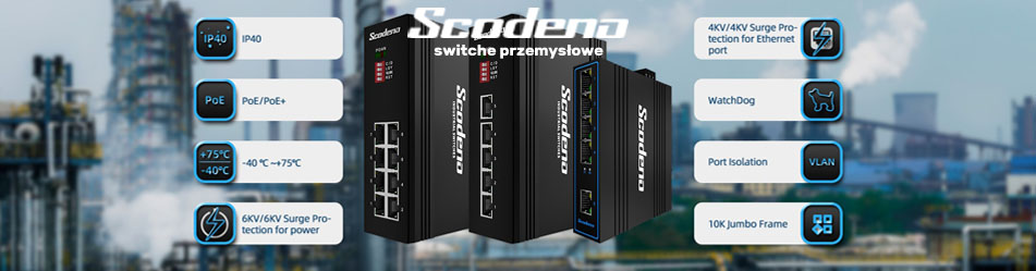Scodeno - switche przemysłowe :: wisp.pl
